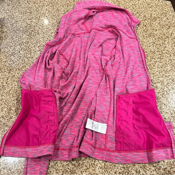 Columbia Lightweight Pink Zip-Up Sweatshirt Medium - Picture 6 of 6